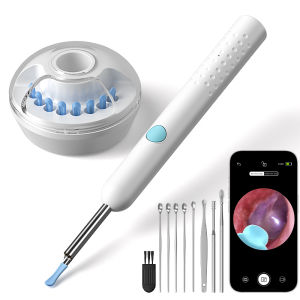 ภาพทําความสะอาดหูกล้อง WIFI EAR Pick กันน้ํา 6LEDs หู Sticks HD1080P 4.2 มม.ดิจิตอล EAR WAX Removal เครื่องมือช้อนหูกรณี