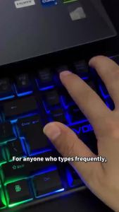 kebidumei | KEBIDUMEI Wired Keyboard and Mouse Combo Set RGB Backlit Gaming Keymouse 104 Keys Standard Keyboard For Laptop Android Windows
