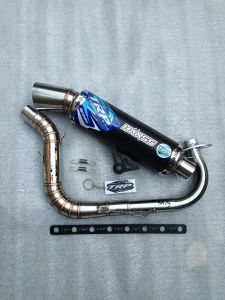KNALPOT SAMLONG BLACK COATING ORIGINAL TRP MUFFLER BEATVARIOPCXNMAXMIOAEROX DLL