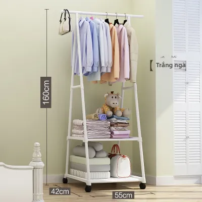 MEISITEKEKE | Giá Treo Áo Gỗ Nguyên Khối Phong Cách Tối Giản