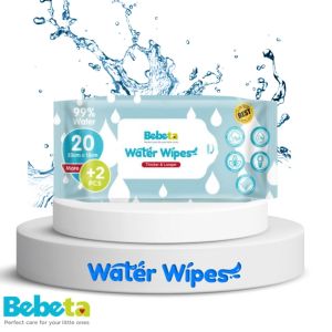 Bebeta Wet Wipes Pure Water w/ Aloe Vera Scent 20 sheet
