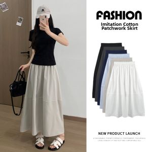 La Chapelle | Elegant High Waist A-line Skirt
