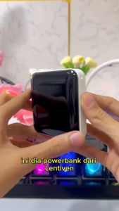 WANKEI LENTIVEN PowerBank 20000 mAh Mini Power Bank Mirror Screen Digital Display External Battery