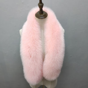 Thickened Autumn Winter Warm Fox Rabbit Fur Velvet Scarf Trendy Large Bowed Ladies Shawl Versatile Fur Collar Scarf Neck Warmer