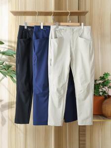 Business Casual Hiking Pants Breathable Autumn Style Windproof Nylon Straight Leg Trousers Youth Popular Leisure Long Pants