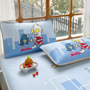Summer Ice Silk Childrens Pillowcase Single Small Pillowcase Kindergarten Baby Nap Pillow Core Inner Case Universal Polyester Fiber