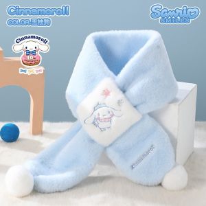 Khăn Choàng Lông Chó Dễ Thương Ấm Áp Cho Trẻ Em Đi Học Chống Lạnh Bảo Vệ Cổ Hình Chú Chó Tai Lớn Sanrio Mùa Đông