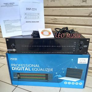 EQUALIZER DIGITAL VPK DSP2231 DUAL BAND 2X31 ORIGINAL DSP 2231