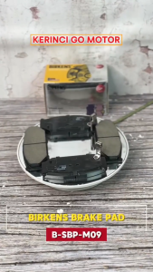 Birkens SBP-M09 Kampas Rem Depan Brake Pad Swift 07-11 Splash 08-16