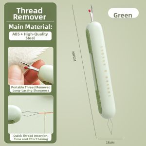Qianbaihui | Elderly Friendly Needle Threader and Scissors Sewing Tool