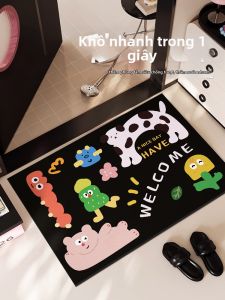 JIAYOUYA | Thảm Cửa Phòng Tắm Thấm Nước