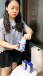 Emika Choice 3 bottles Toilet Bowl cleaner Deodorant Blue Bubble Toilet Cleaner Pencuci Jamban Blue