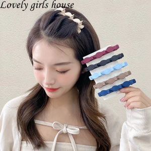 【♡Lovely girls house♡】Korean INS Style Flocked Duckbill Hairpin Hair Clip for Women Vintage Bang Braided Barrettes Fashion Hair Accessories