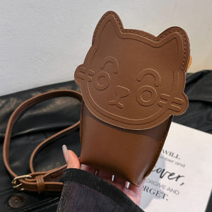 กระเป๋าสะพายไหล่ขนาดเล็กสำหรับผู้หญิง กระเป๋าสะพายข้างแบบสะพายข้าง กระเป๋าสุดเก๋ กระเป๋าใส่โทรศัพท์มือถือ กระเป๋าสะพายข้างแบบนิ่ม