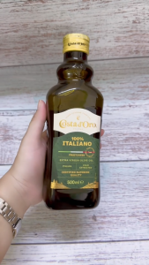 chai TT 500ml + DẦU Ô LIU Ý NGUYÊN CHẤT ÉP LẠNH COSTA D’ORO Cold Extracted Extra Virgin Olive Oil