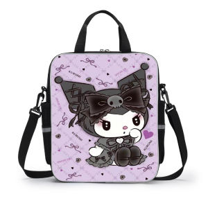 Large Capacity Single Shoulder Crossbody Bag for Elementary School Girls Art Supplies Bag Oxford Cloth Study Tutor Bag