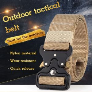 Young and middle-aged buckle belt Cobra tactical wearresistant nylon belt
