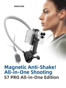 YOOCUANG | First-Person View Vlog Shooting Accessory Anti-Shake Magnetic Fixation