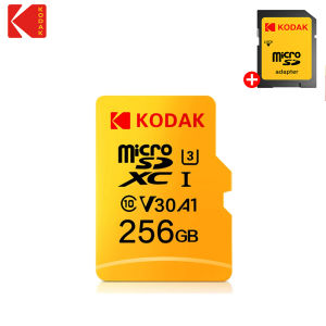 Kodak | Original Kodak MicroSD Card 32GB 64GB 256GB 16GB 128gb micro sd card U3 A1 V30 Class 10 for Phone Video & PC Memory Card