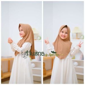 Kerudung Husna Pet Marwah Kids Jersey Zara Premium