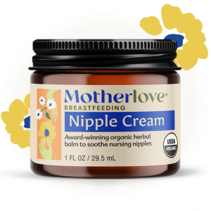 Motherlove Organic Nipple Cream 1 FL OZ / 29.5 mL EXP 04/2028