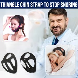 Triangle Chin Strap To Stop Snoring Anti Snoring Chin Strap Jaw Belt Improve Sleep Quality