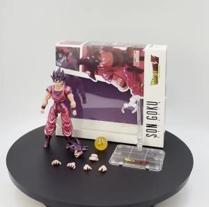 Bandai | Dragon Ball Z Son Goku Kaiouken Black Wukong Action Figure Anime S.H.Figuarts SHF Model Collection Toy Gifts