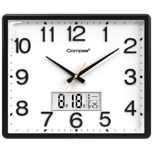 Compas | Đồng Hồ Quartz Phòng Khách Có Lịch