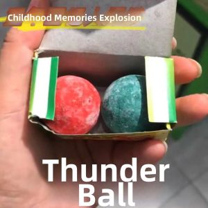 Jiaxun | Smoke Producing Red Green Collision Ball Children Toy