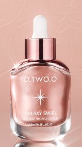 O.TWO.O Highlighter Glowing Liquid Tahan Lama + Dual Color Blush On Stick 3 IN 1 Lip Cheek Eye Stick