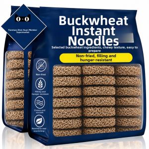 WENXIANGZAN | Unrefined Whole Grain Low-Fat Satiating Non-fried Noodles