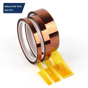 Gold Finger High Temp Heat Resistant Tapes Polyimide Adhesive Battery Wire Insulation Antistatic Circuit Board Protection Tape