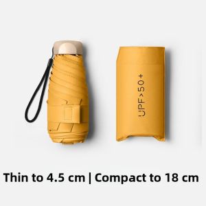 CHIZHIDU | Foldable Sun Rain Mini Umbrella