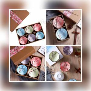 ชุดถ้วยซากุระ1ชุด มีให้เลือก2ใบ4ใบ6ใบ เข้าไมโครเวฟได้ โปรดอ่านรายละเอียดก่อนสั่งซื้อค่ะ CH0542