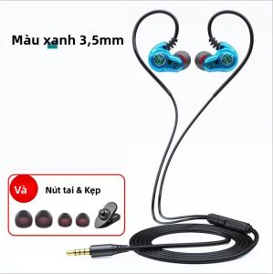 Tai Nghe Chơi Game Khử Tiếng Ồn Âm Trầm 9D Lõi Tứ Có Cổng Type C & 3.5mm Dành Cho Samsung Tích Hợp Micro