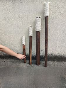 Handheld Torch Festival Props Sporting Event Opening Ceremony Torchwood Vintage Fire Torch Migration Stage Real Fire Photography