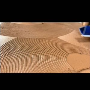 Bàn cào răng cưa tạo hình sơn hiệu ứng 20-60cm