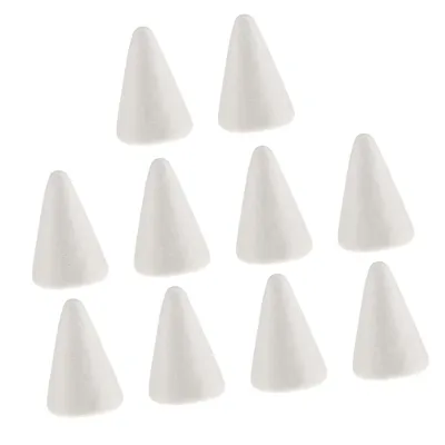 Modelling Foam Craft Cone High Density Styrofoam Handmade Decoration Ornaments for Kids DIY Project
