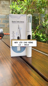 Máy lấy cao răng tại nhà LB Dental LC-H910 máy cạo vôi răng cảm biến làm sáng bóng bề mặt răng có đèn LED sạc Type C