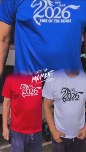 NEW YEAR/CHRISTMAS/FAMILY T SHIRT TSHIRT WELCOME 2026 teal HOTSALE