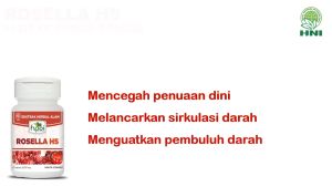 Rosella HS Kapsul HNI HPAI | Suplemen Kesehatan | Bunga Rosela | Obat Herbal Tradisional