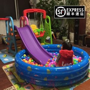 Childrens Slide Swing Combination Multi-Functional Indoor and Outdoor Lengthened Slide Thicken Enlarged Home Stall Baby Toy
