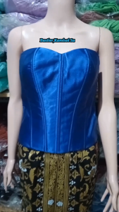 Bustier Satin Kamisol Longtorso Daleman Kebaya Murah Berkualitas