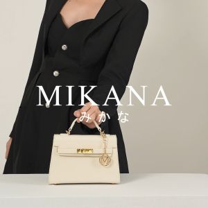 Mikana Pastel Dream Hisako Leather Sling Bag for Woman Hand Bag small bag mini bag slingbag crossbody bag bags for women