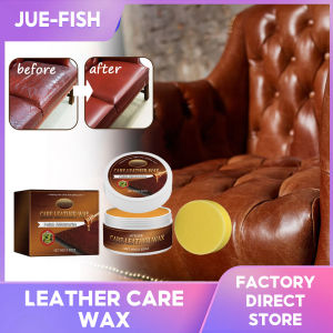 JAYSUING Car Seat Leather Wax Leather Shoes Polish Glazing Wax for leather renovation sofa car seat Car Care Kit oil Leather Skin Repair Tool Auto Seat Sofa Wax Scratch Cracks Restoration Polish Glazing Wax