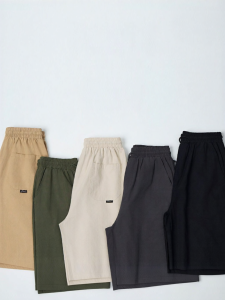 Warrior | Cotton Black Mens Pants Straight Cut Loose