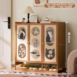 ZHUOHE | Multilevel Home Entrance Shoe Cabinet