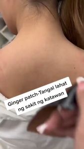 100PCS Herbal Ginger Patch Promote Blood Circulation Knee Neck Back Pain Relief Patch Improve Sleep