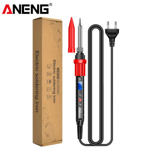 ANENG | ANENG 60W Electric Soldering Iron SL106 Digital Adjustable Temperature SZ852 Smart Multimeter Professional Repair Kit DIY Tools