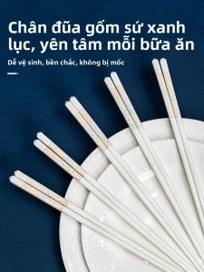 YICHEN | Creative Non-deformable Ceramic Chopsticks 10 Pairs